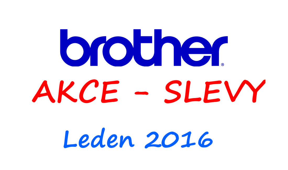 Brother akcie a zľavy pre mesiac január