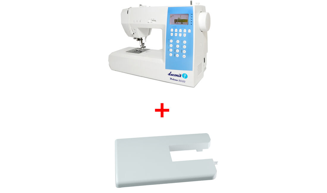 Šijací stroj Lucznik Helena s prídavným stolíkom zadarmo