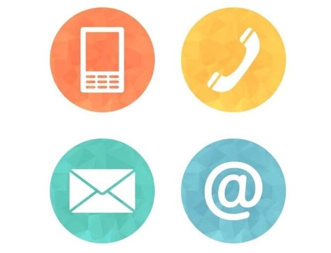 Kontakty Raja šitia