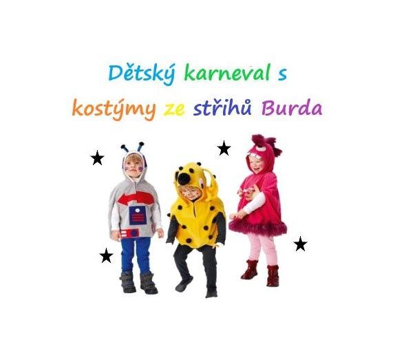 Detský karneval s Rajom šitie a strihy Burda