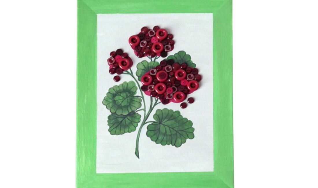 Obrázok z gombíkov