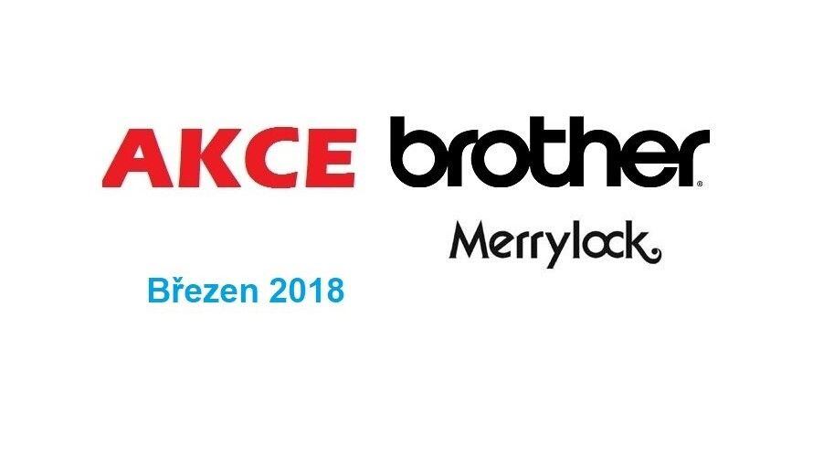 Ponuka Brother a Merrylock pre Marec 2018