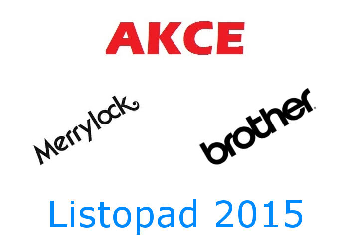 Výnimočné akcie Brother a Merrylock do konca novembra