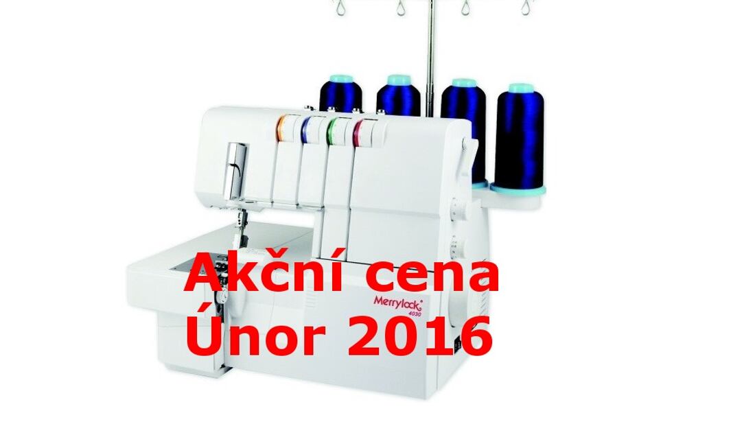 Merrylock 4030 s akčnou cenou - február 2016