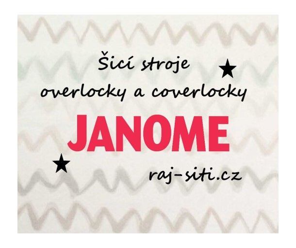 Šijacie stroje Janome?