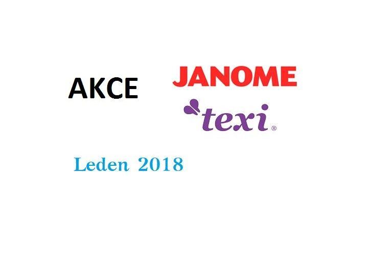 Akčná ponuka Janome a Texi