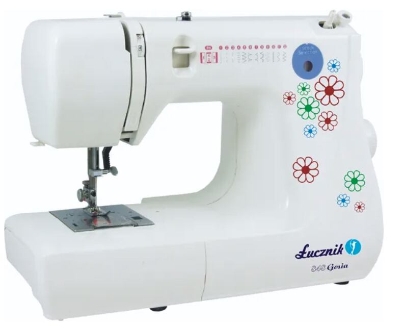 Domáci kufríkový šijací stroj Lucznik Gosia