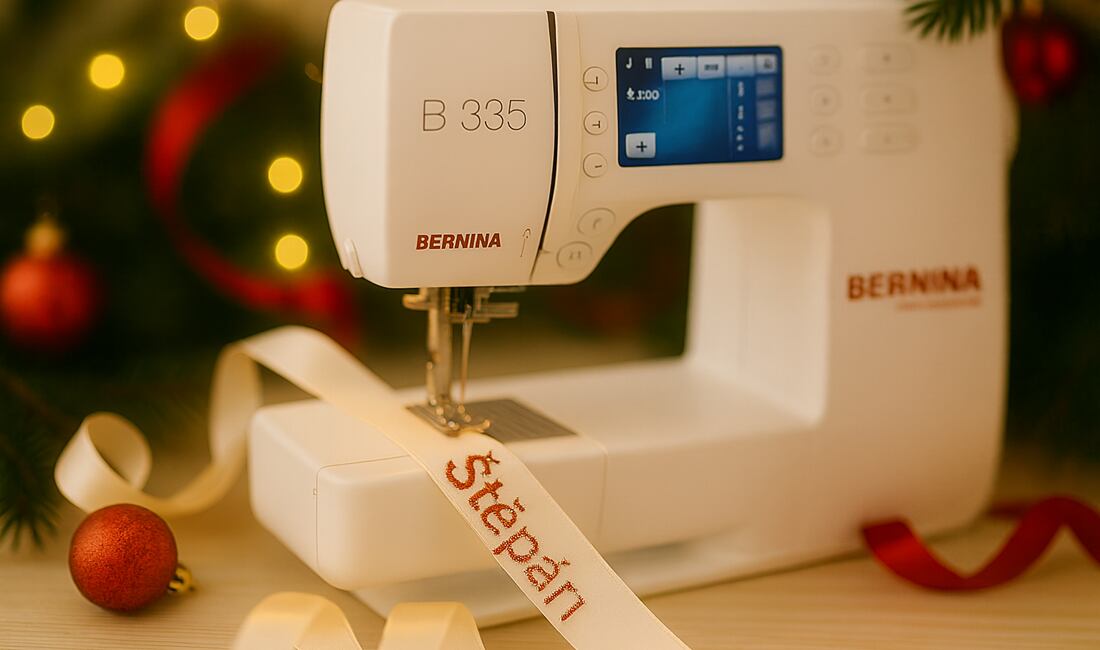 13. prosince: Šicí stroje Bernina s českou diakritikou