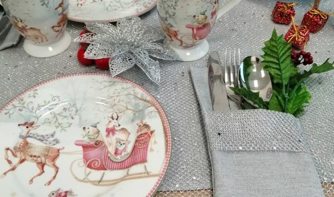 Ušite si: Vianočné vrecko na príbory