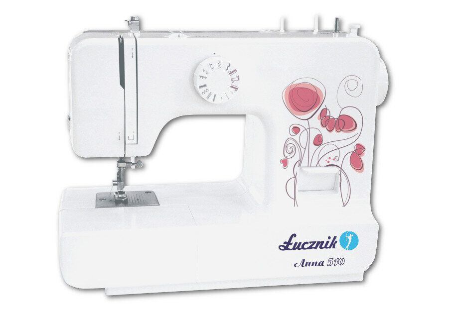 Šijací stroj Lucznik 510 Anna - výkonný a lacný