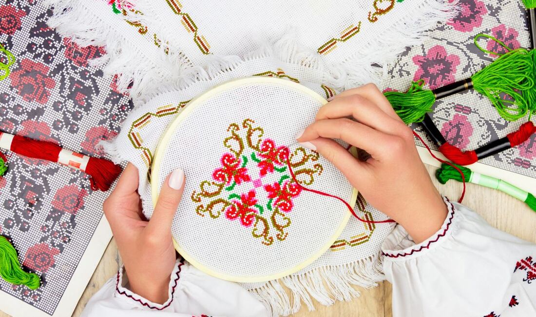 Vyšívanie – starobylá technika