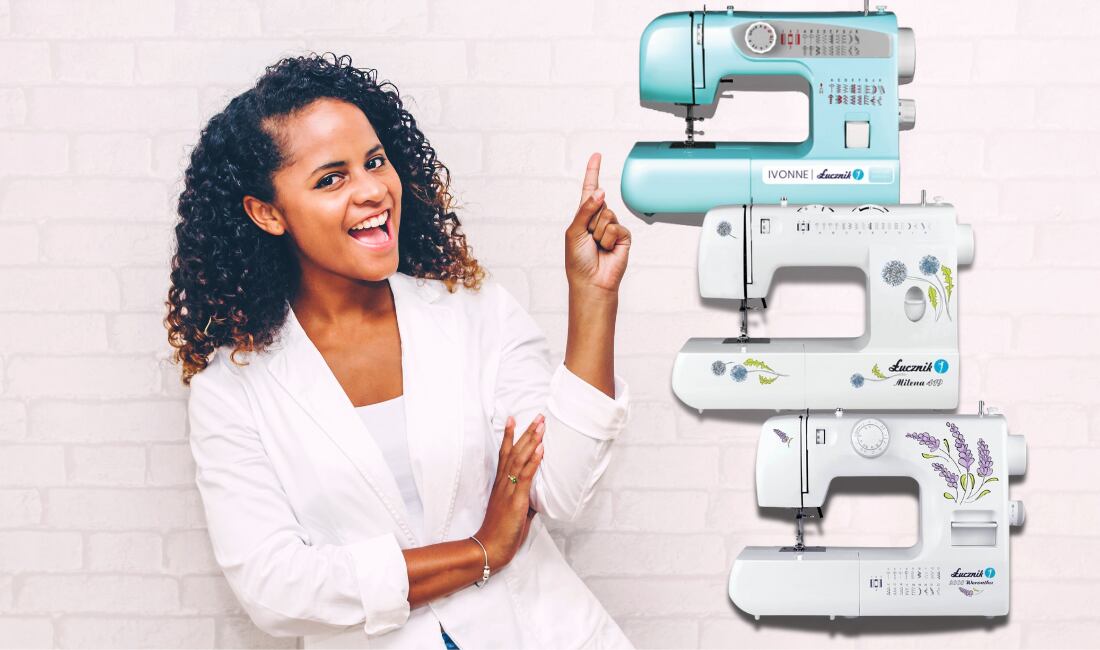 Trojica šijacích strojov pre lepšiu náladu