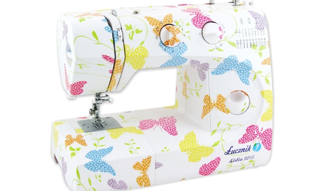 Motýlikový šijací stroj