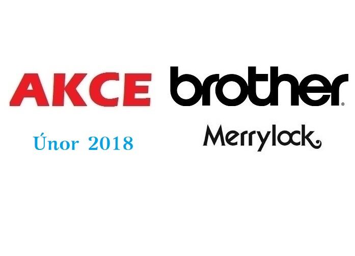 Februárová ponuka Brother a Merrylock