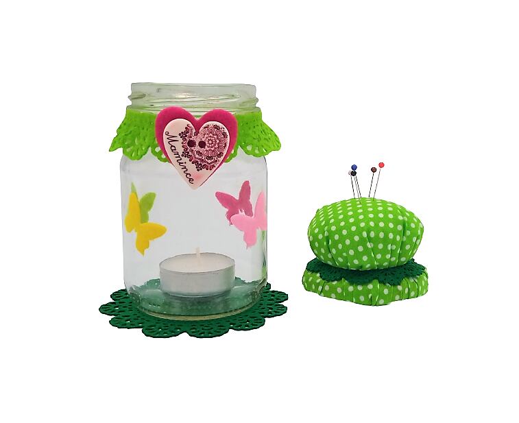 Vyrobte si: Svietnik alebo ihelníček