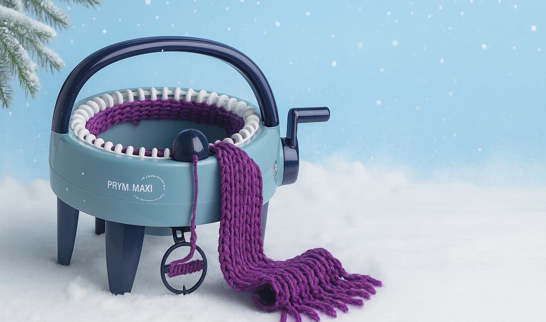 8. prosince: Zábavné pletací mlýnky – pletení rychle a bez jehlic