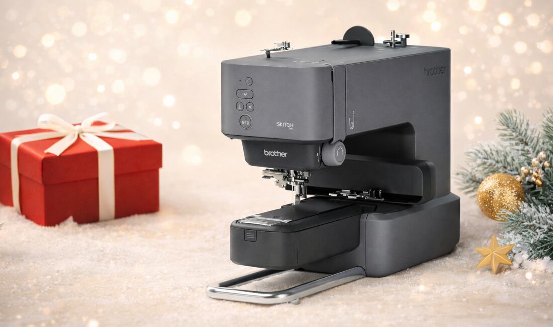 22. prosince: Vyšívané Vánoce se strojem Brother PP1