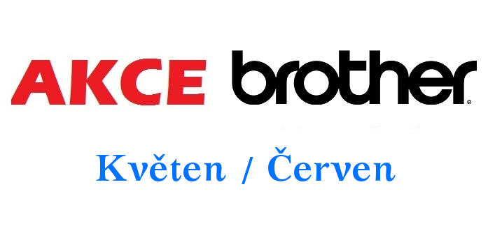 AKCIA Máj/Červený - Brother