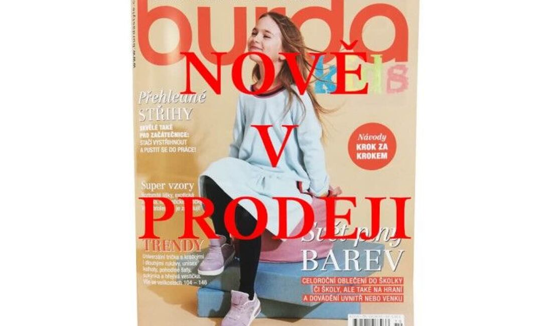Burda Kids 2/2020 v predaji!