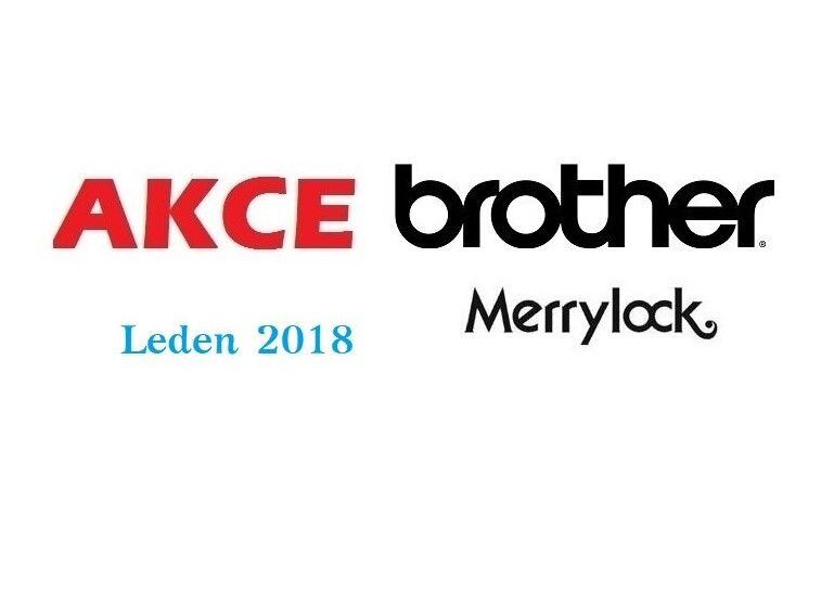 Nový rok - nové akcie! - Brother a Merrylock