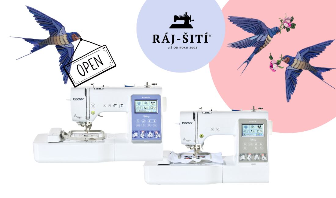 Deň otvorených dverí - Vyšívačky Brother
