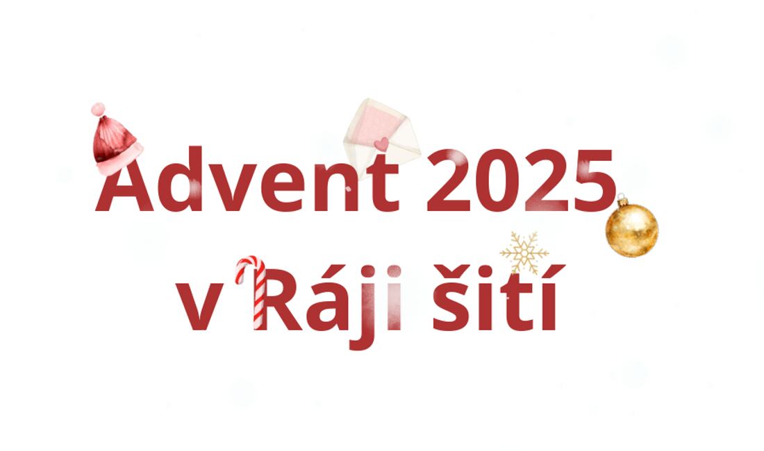 Adventní kalendář Ráje šití 2025