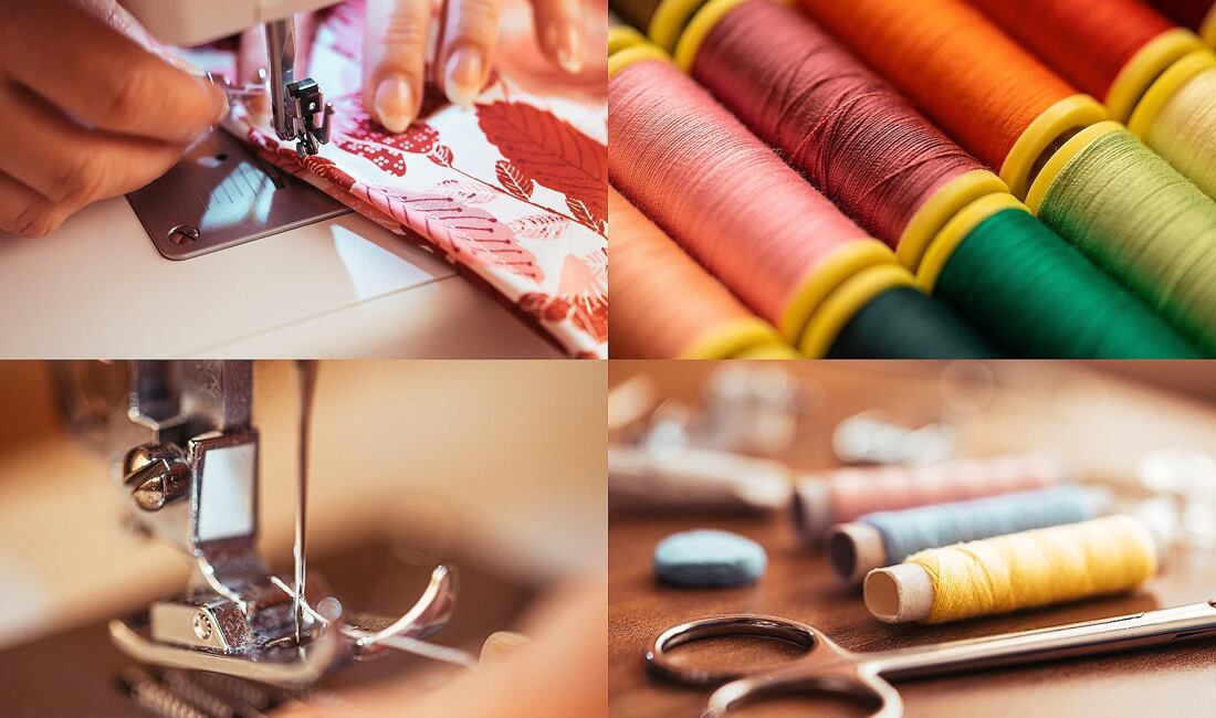 Overlocky - prehľad ihiel, látok a nití