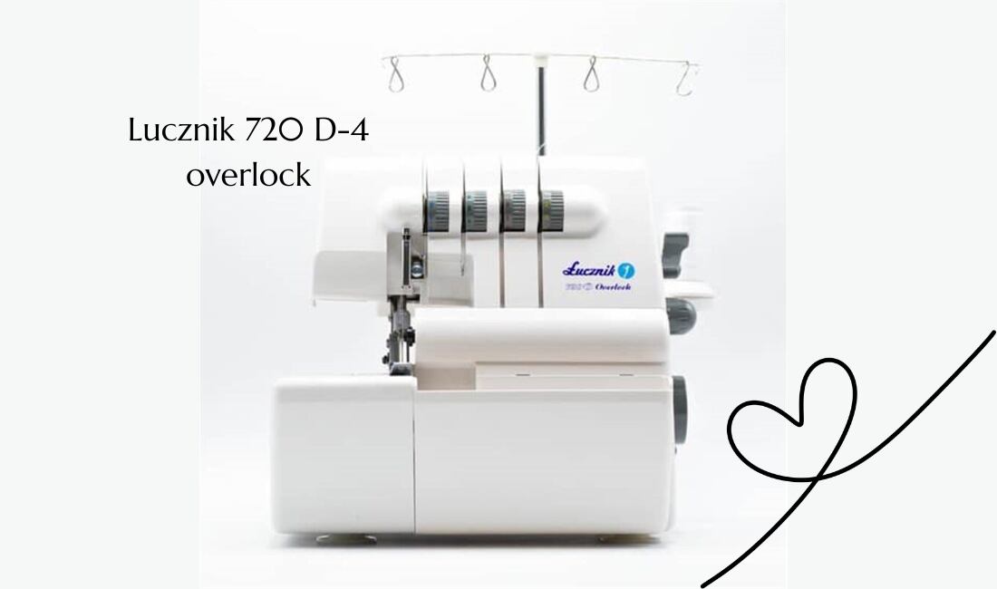 Overlock Lucznik 720 D-4... Najpredávanejšie overlock v Raji šitie