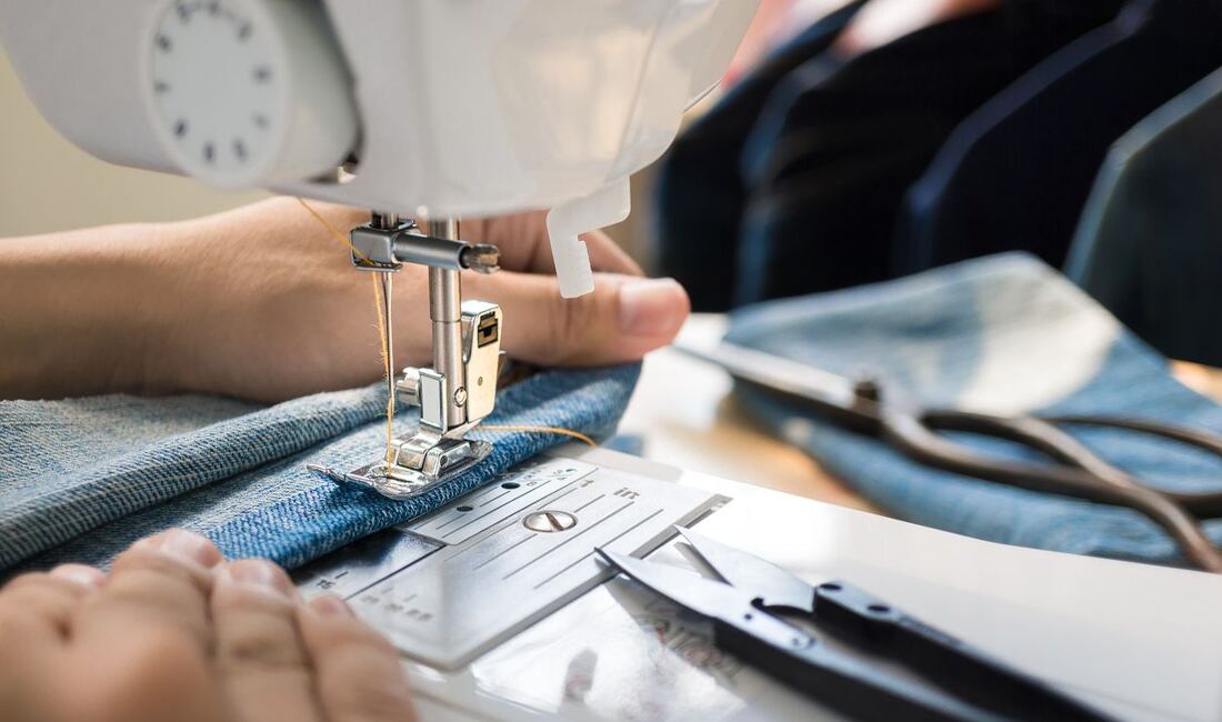 Ako na šitie rifľoviny?