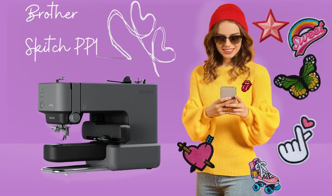 Nová éra vyšívania - Brother Skitch PP1