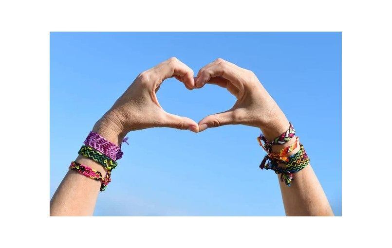 Pletené náramky - ,,náramky priateľstva,,