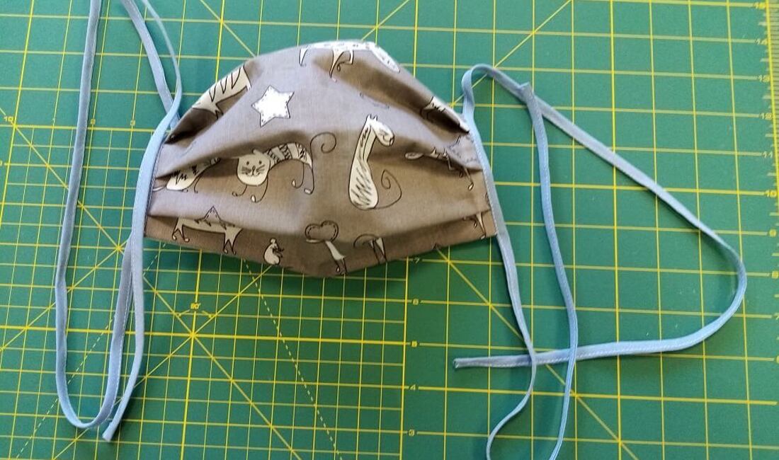 Ušite si: Dvojvrstvovú rúšku