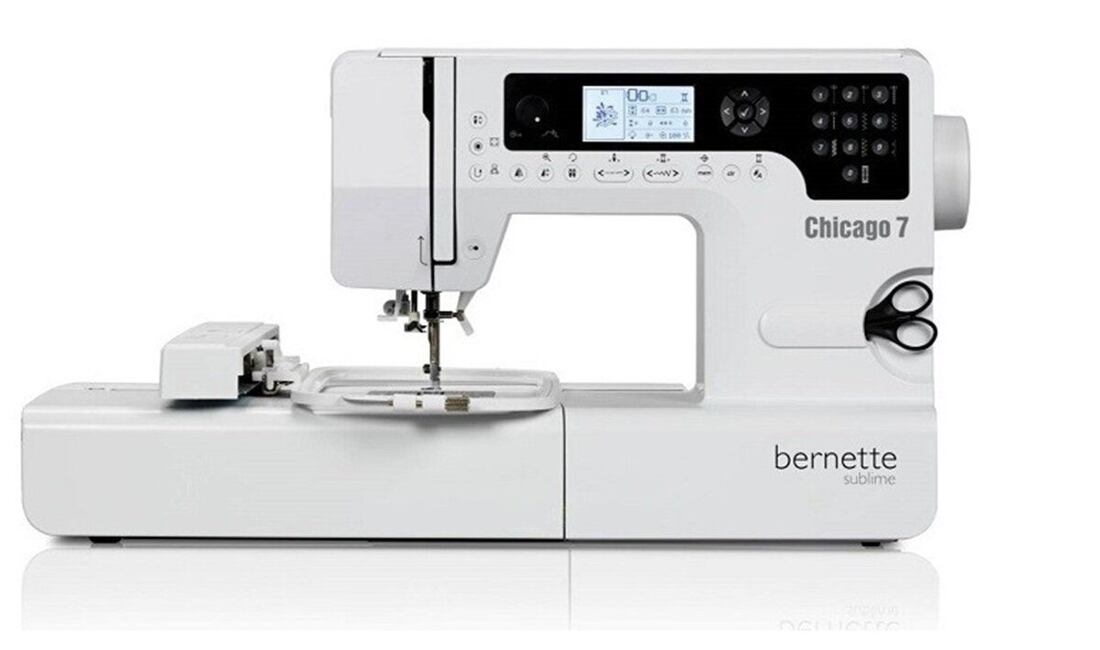 ŠIACI A VYŠÍVACÍ STROJ BERNETTE CHICAGO 7
