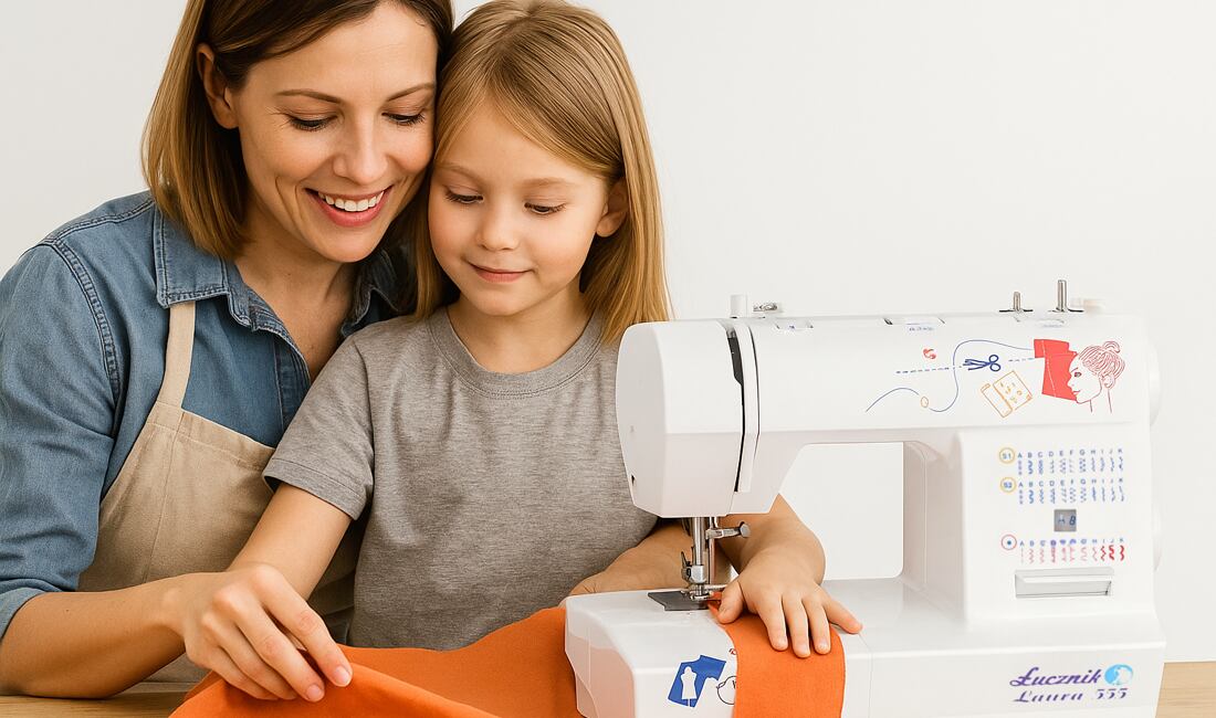 Lucznik Laura - stroj, ktorý šije s úsmevom