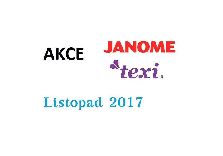 Akcie Janome a Texi - November 2017