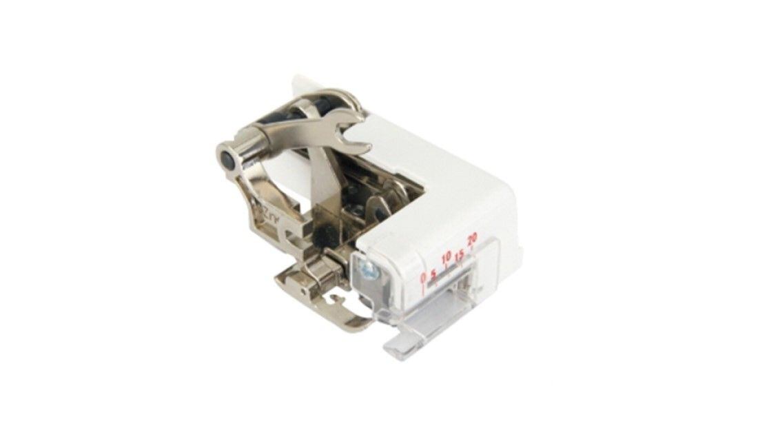 Návod na použitie - overlocková pätka s orezovým strojčekom Lucznik