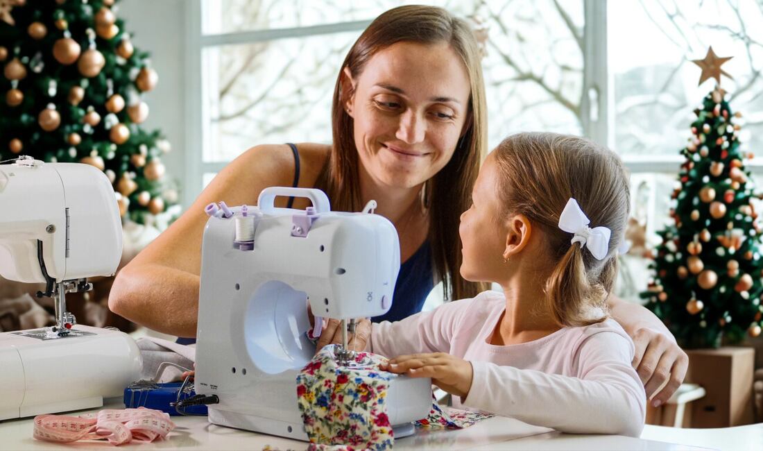 5. prosince: Šicí stroj pro děti – tip na vánoční dárek