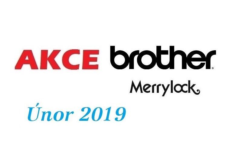 Akcia pre mesiac február - Brother, Merrylock