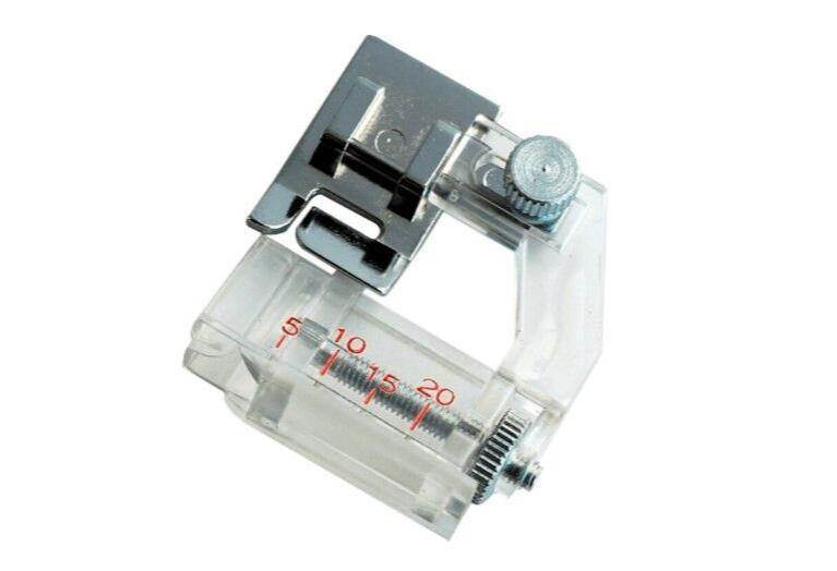 Návod na použitie - pätka na lemovanie šikmým prúžkom Lucznik