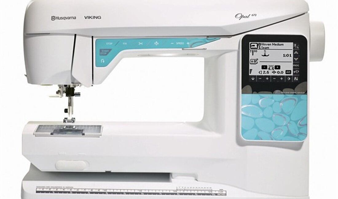 Moderné elektronické šijacie stroje od Husqvarny
