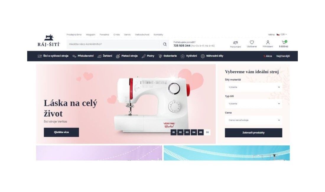 Raj šitia má nový kabátik