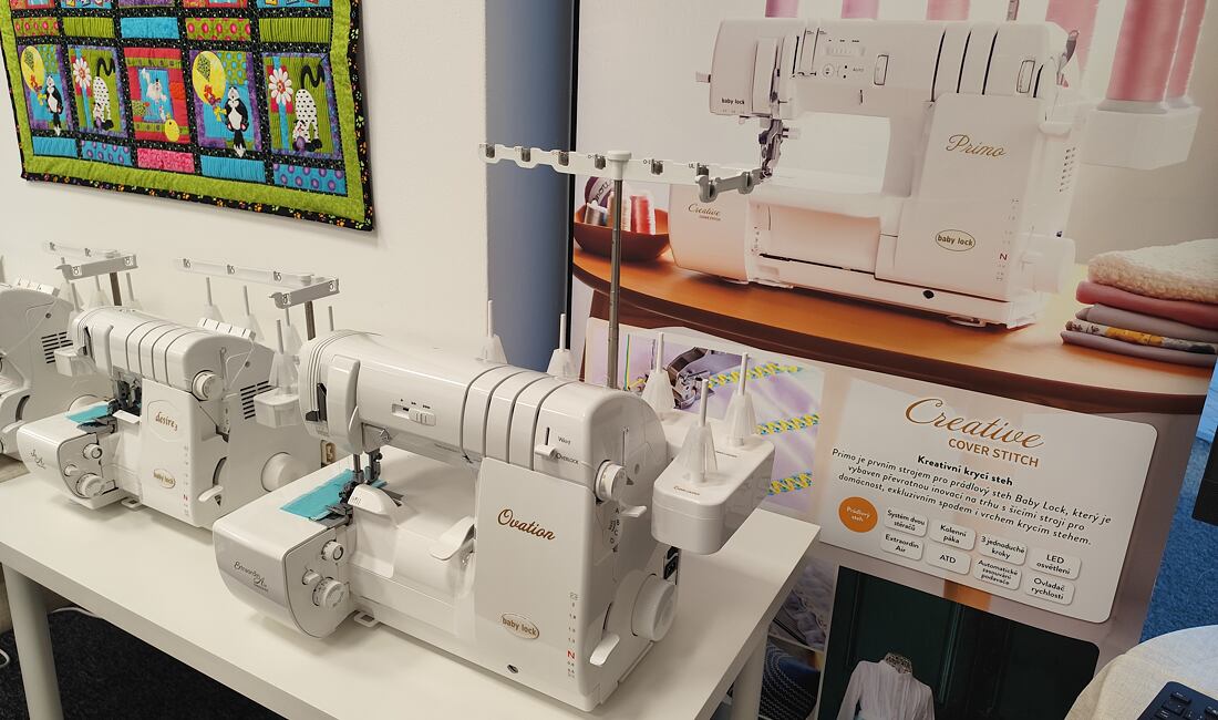 Striepky z Baby Lock SHOW