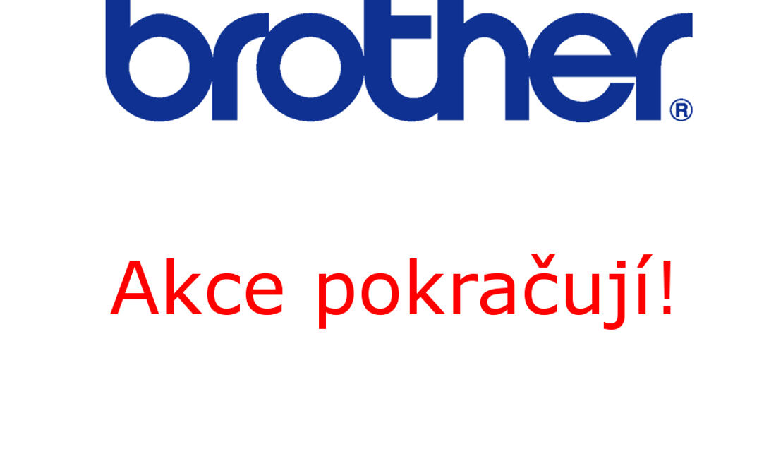 Pokračujú akčné ponuky na šijacie a vyšívacie stroje Brother
