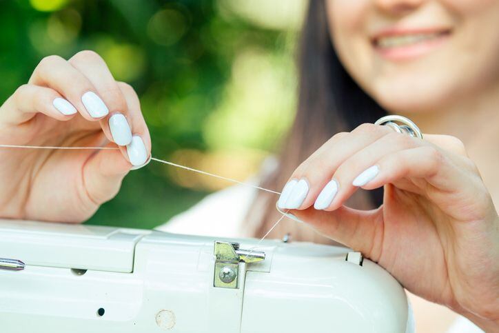 Nebojte sa šitia - 1. navlečenie stroja