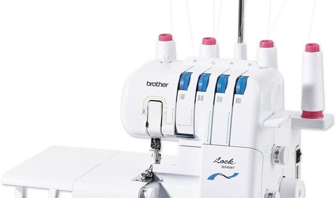 Kvalitný overlock od špičkového výrobcu: overlock Brother M 3034 D