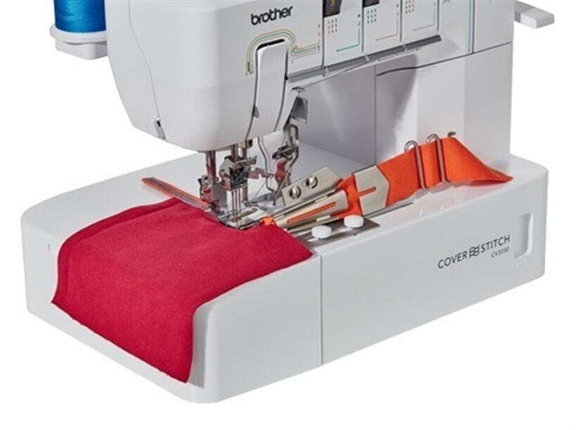 Zakladač pre podohnutý lem - Brother CV3440, CV3550