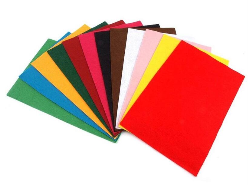 Látková dekoratívna plsť (filc soft) 166 g/m² - 20x30cm (12ks)