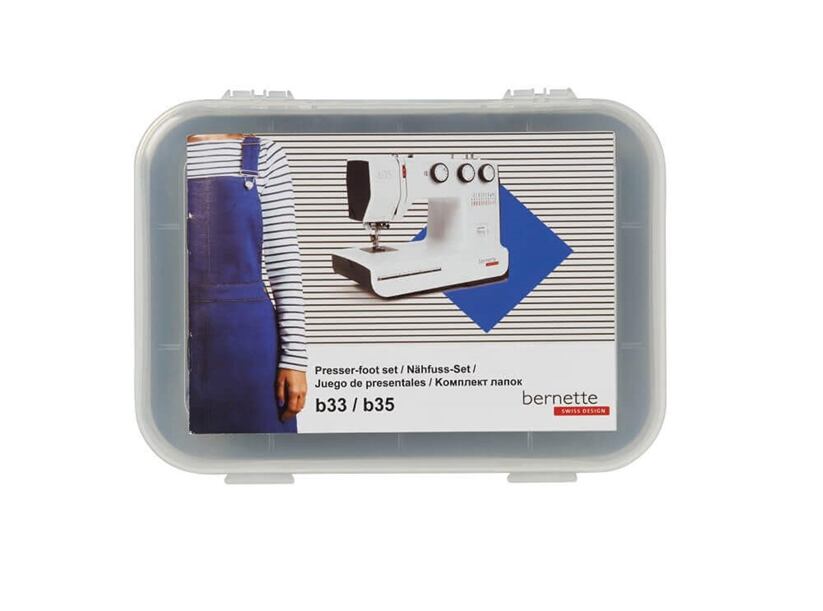 Súprava 10 ks šijacích pätiek - Bernette rad F1