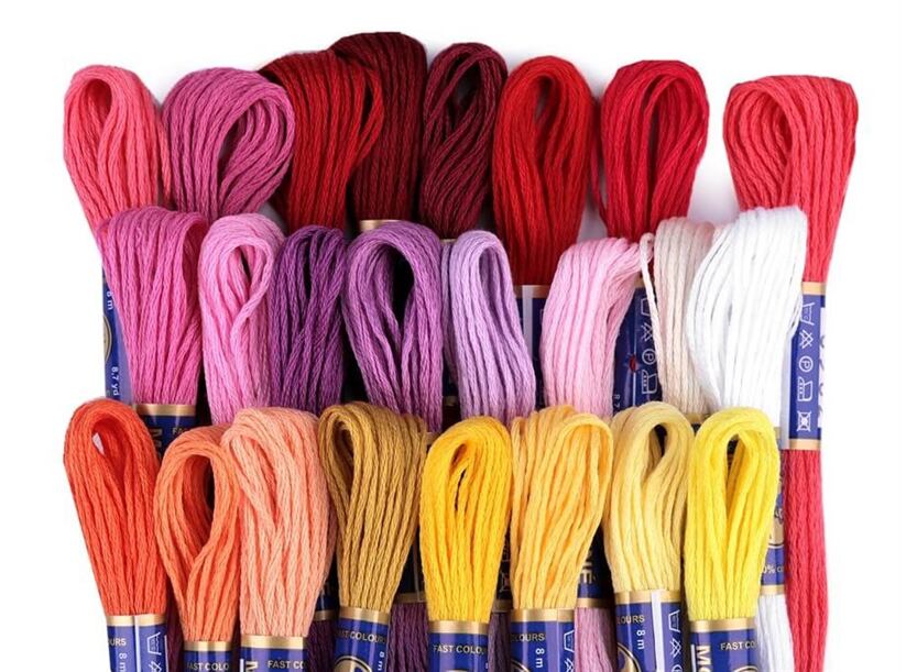 Vyšívacia priadza Mouline mix č.3