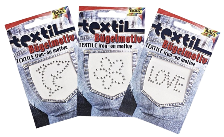 Nažehľovacia dekorácia na textil